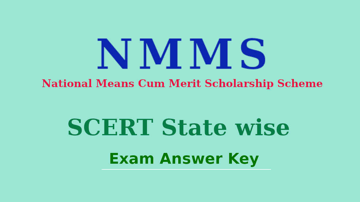 NMMS Exam Answer Key Download 2022-23