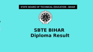 SBTE Bihar Diploma Result
