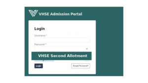 VHSE Second Allotment