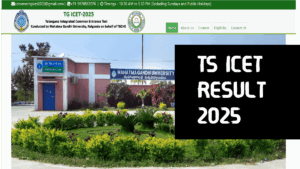 TS ICET 2025 Result o be release on July 7th 2025.